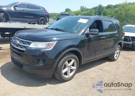 2018 Ford Explorer из США, поврежденный, VIN 1FM5K8BH7JGC42483